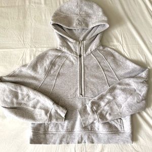 Scuba Oversized Half-Zip Hoodie XS/S